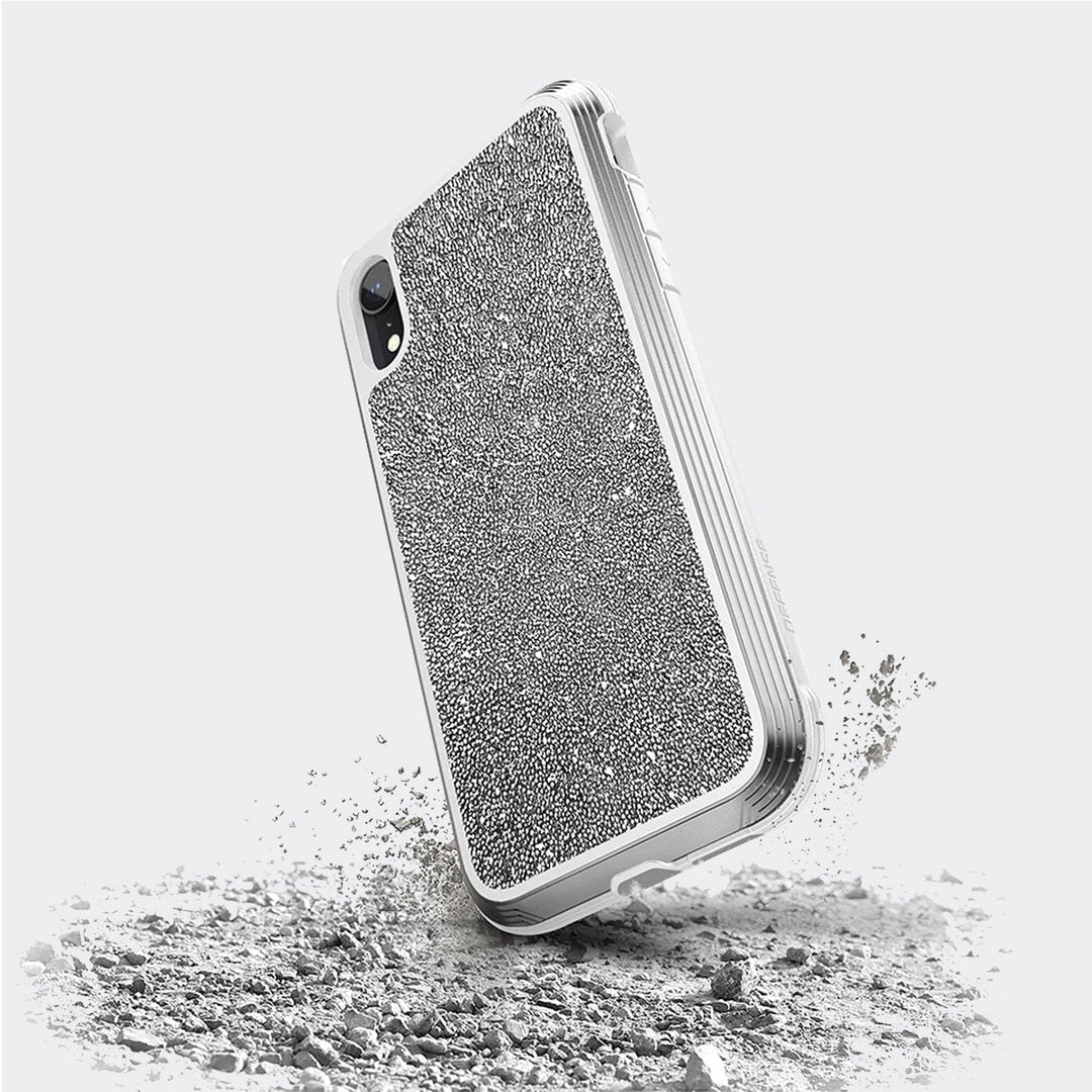 X-DORIA Cases & Covers White Glitter iPhone Xs Max Defense Lux White Glitter