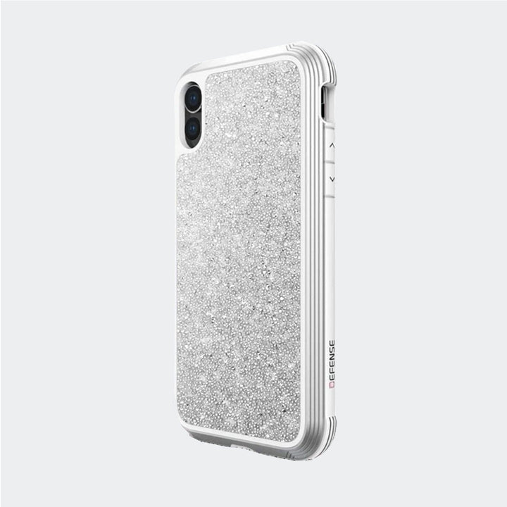 X-DORIA Cases & Covers White Glitter iPhone Xs Max Defense Lux White Glitter