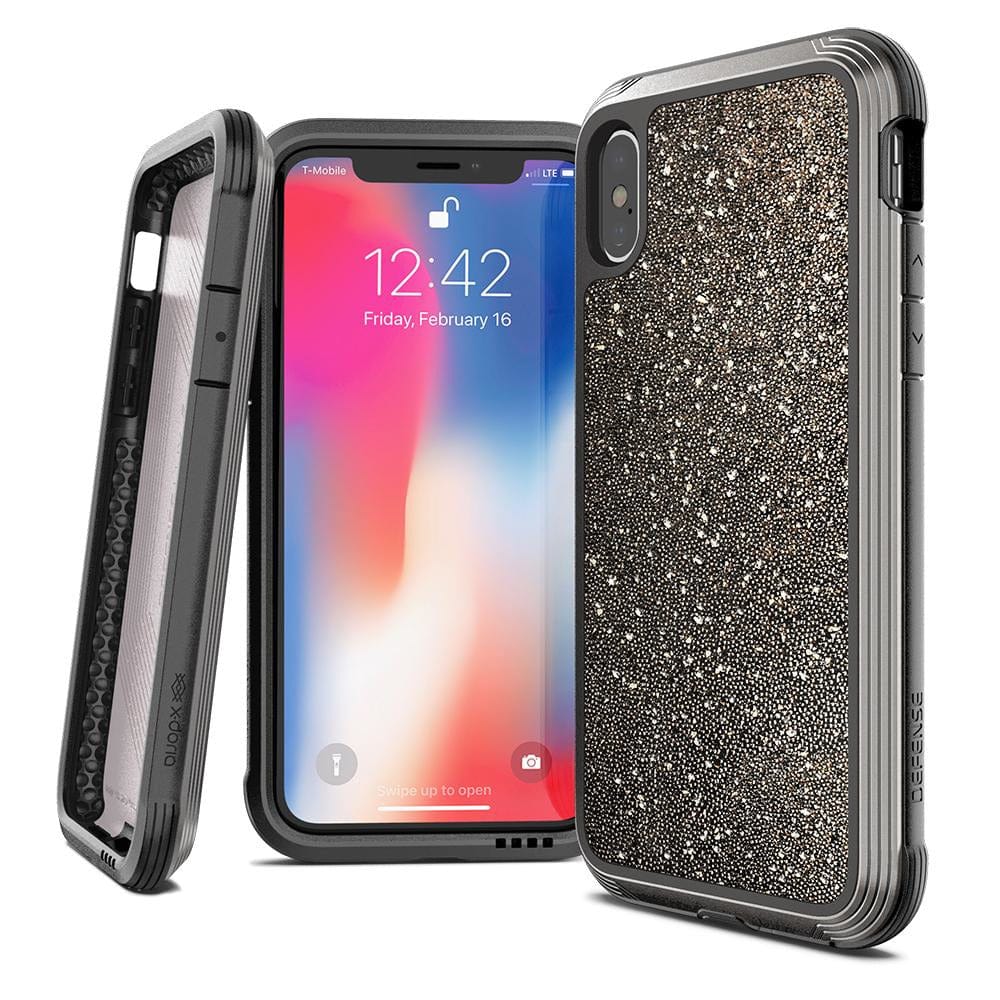 X-DORIA Cases & Covers X-Doria Defense 3M Drop Certified Case Lux Apple iPhone XS Max Glitter